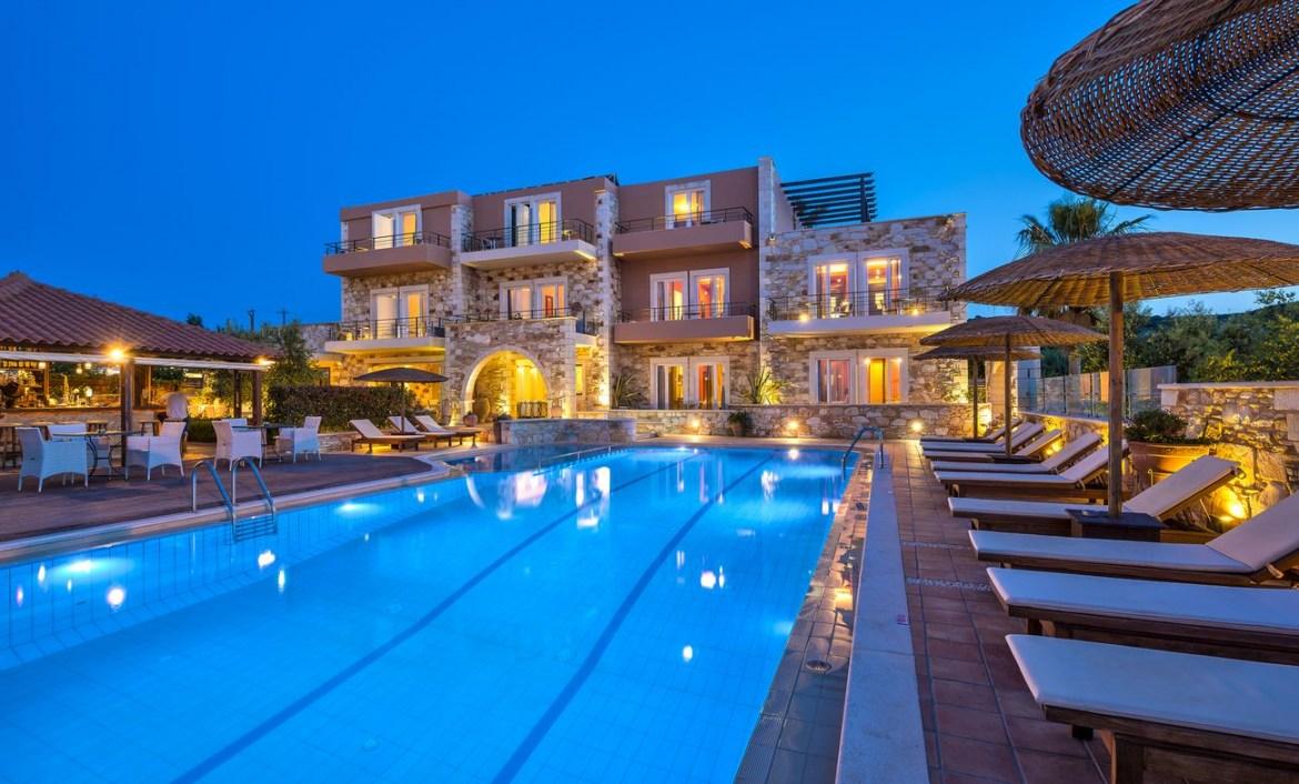Mistral Hotel - Singles Only Maleme Екстериор снимка